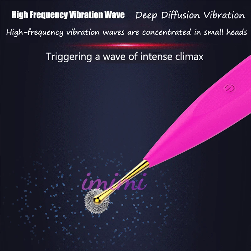 Вибратор для точки G женщин ультразвуковой высокочастотный крик Стимулятор