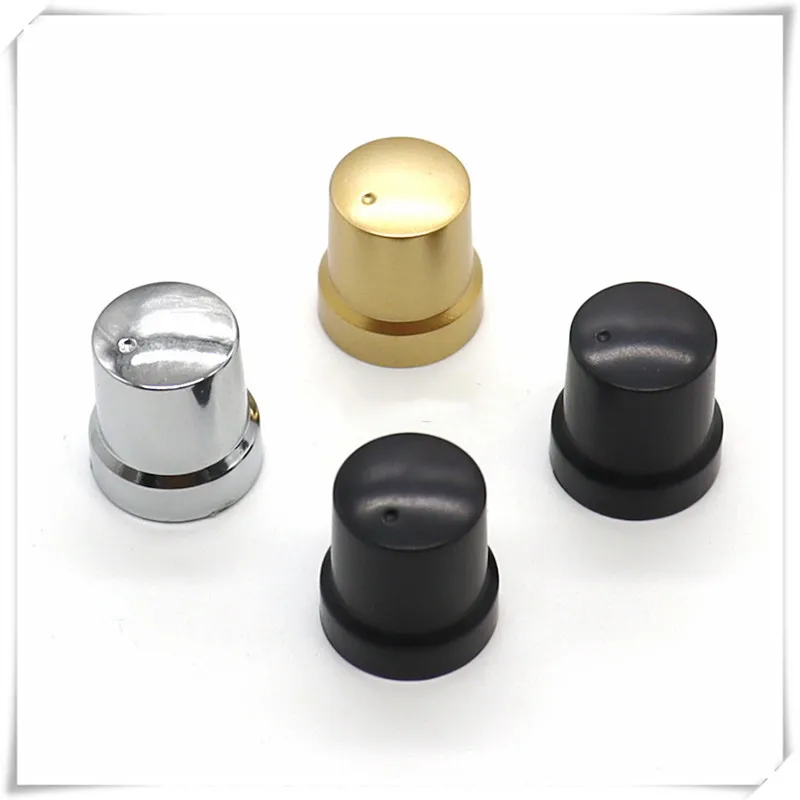

10 Pieces Plastic Flower Shaft Knob Diameter 15mm Height 16.5mm Potentiometer Encoder Knob Gear Shaped Inner Hole 6mm