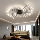 Новая современная Потолочная люстра в стиле фейерверка для гостиной, простая лампа для лобби отеля, светодиодный светодиодное освещение