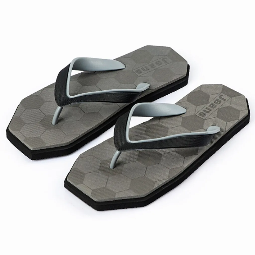 Модные мужские тапочки летняя мужская обувь дышащие пляжные спортивные для