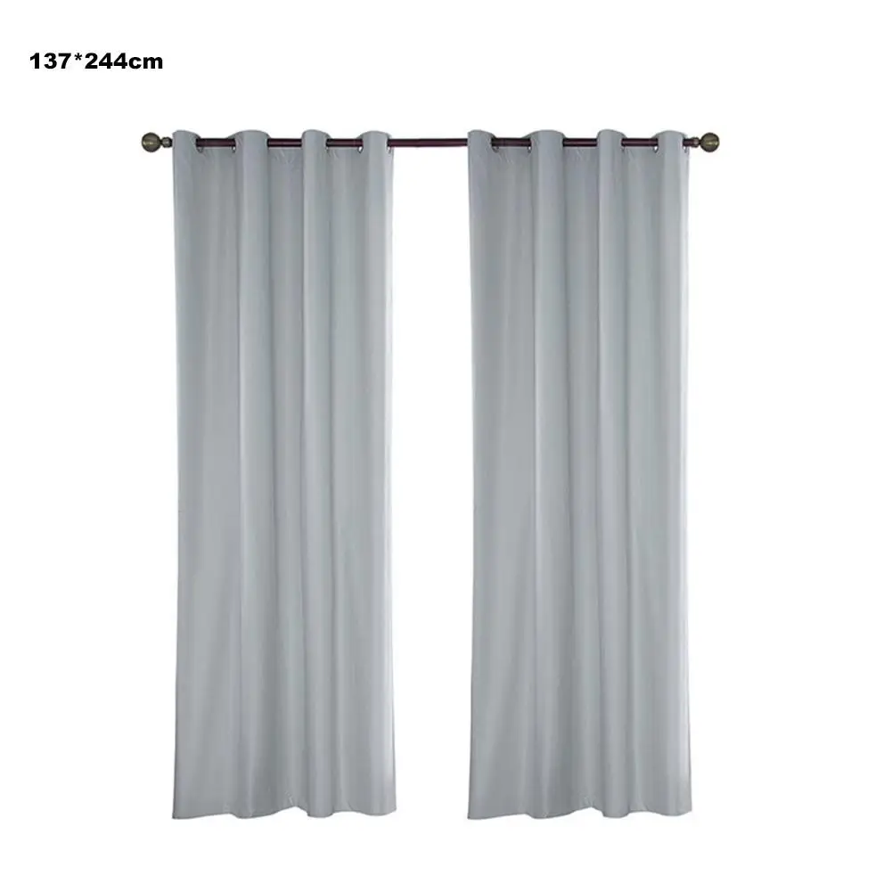 Полиэфирное волокно плотные Шторы непроницаемый для солнечных
