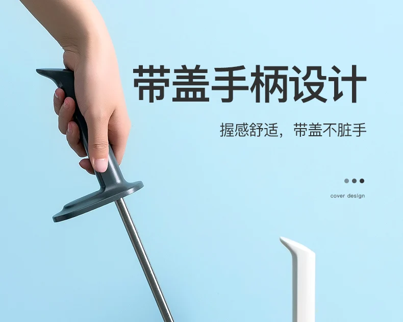 

Leak Proof Toilet Brush and Paper Holder Soft Bristle Toilet Cleaning Brush Szczotki Do Toalety Toilet Brush Holders BG50TB