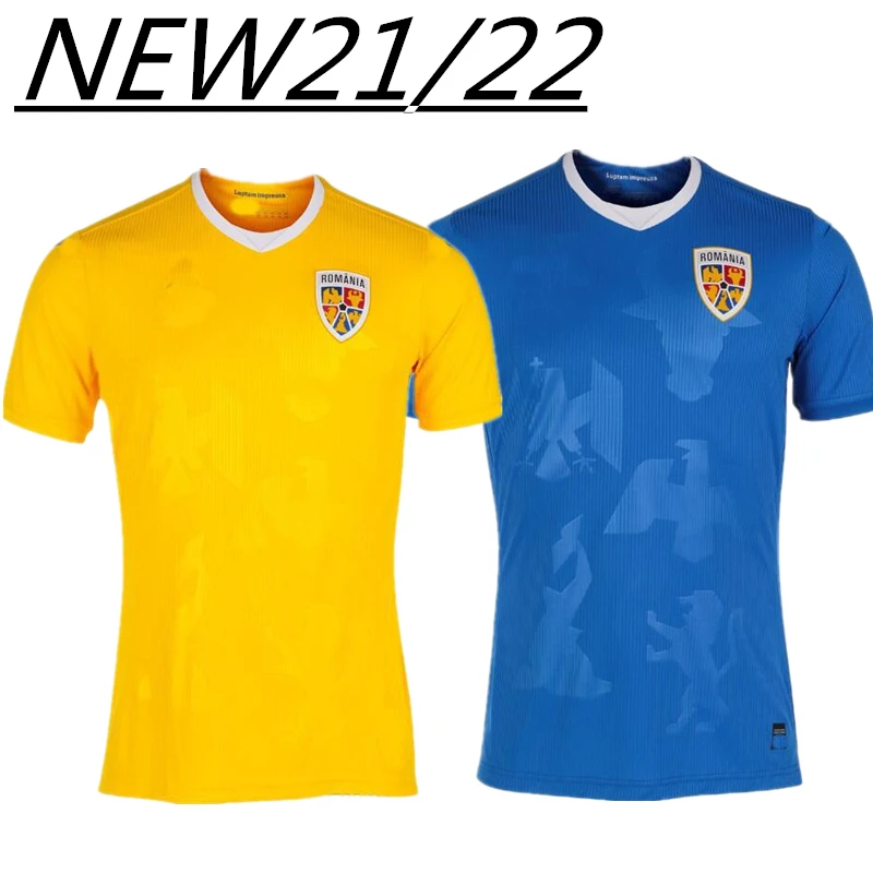 

21/22 Romania Soccer Jersey Home yellow Alexandru Cicaldau Ianis Hagi Dennis Marin football shirts maillots camiseta de futbol