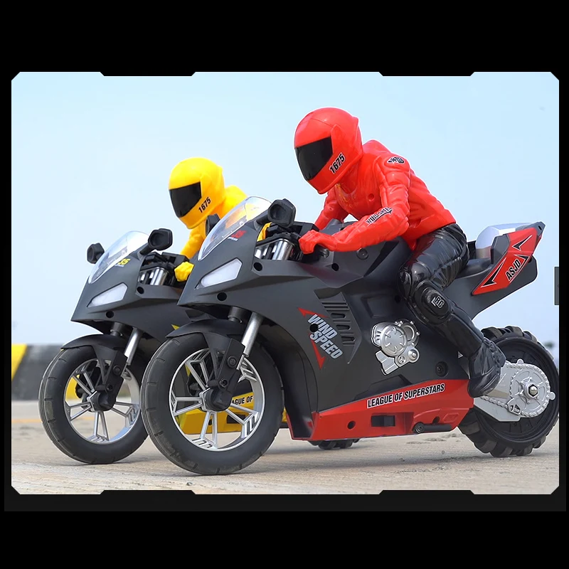 Мини мотоцикл детский с дистанционным управлением 2 4 ГГц|Радиоуправляемые