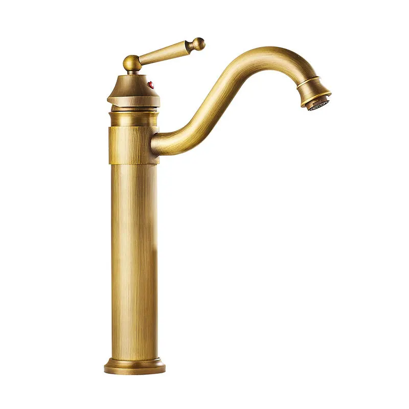 

Европейский смеситель для раковины Золотой смеситель смесители для раковины вращающийся смеситель для раковины в ванной латунный винтажн...