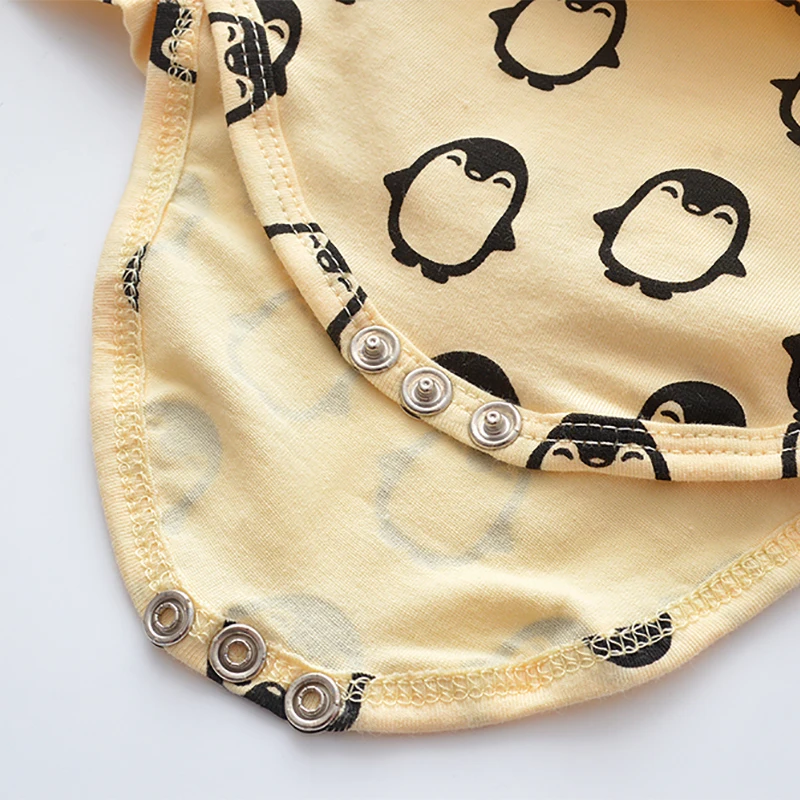 Одежда для новорожденных Для маленьких девочек Комбинезон одежда с рисунком