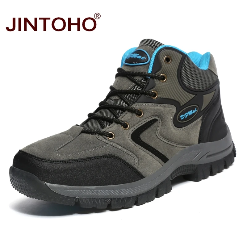 JINTOHO унисекс Уличная обувь для пешего туризма высокое качество мужская
