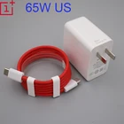 Зарядное устройство для Oneplus 65 Вт, зарядное устройство Warp Charge 65 для One Plus 9r 9 Pro 8t + 5g 8t 9pro, быстрое зарядное устройство для сотового телефона, белое Usb C на Usb C кабель