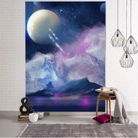 astronaut cartoon decoration tapestry curtain wall cloth bohemian hippie wall decoration tapestry childrens bedroom study backg