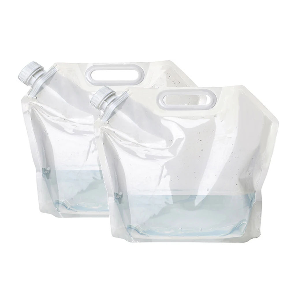 Переносной складной походный контейнер для воды мягкая фляжка 5/10/15 л Спортивная