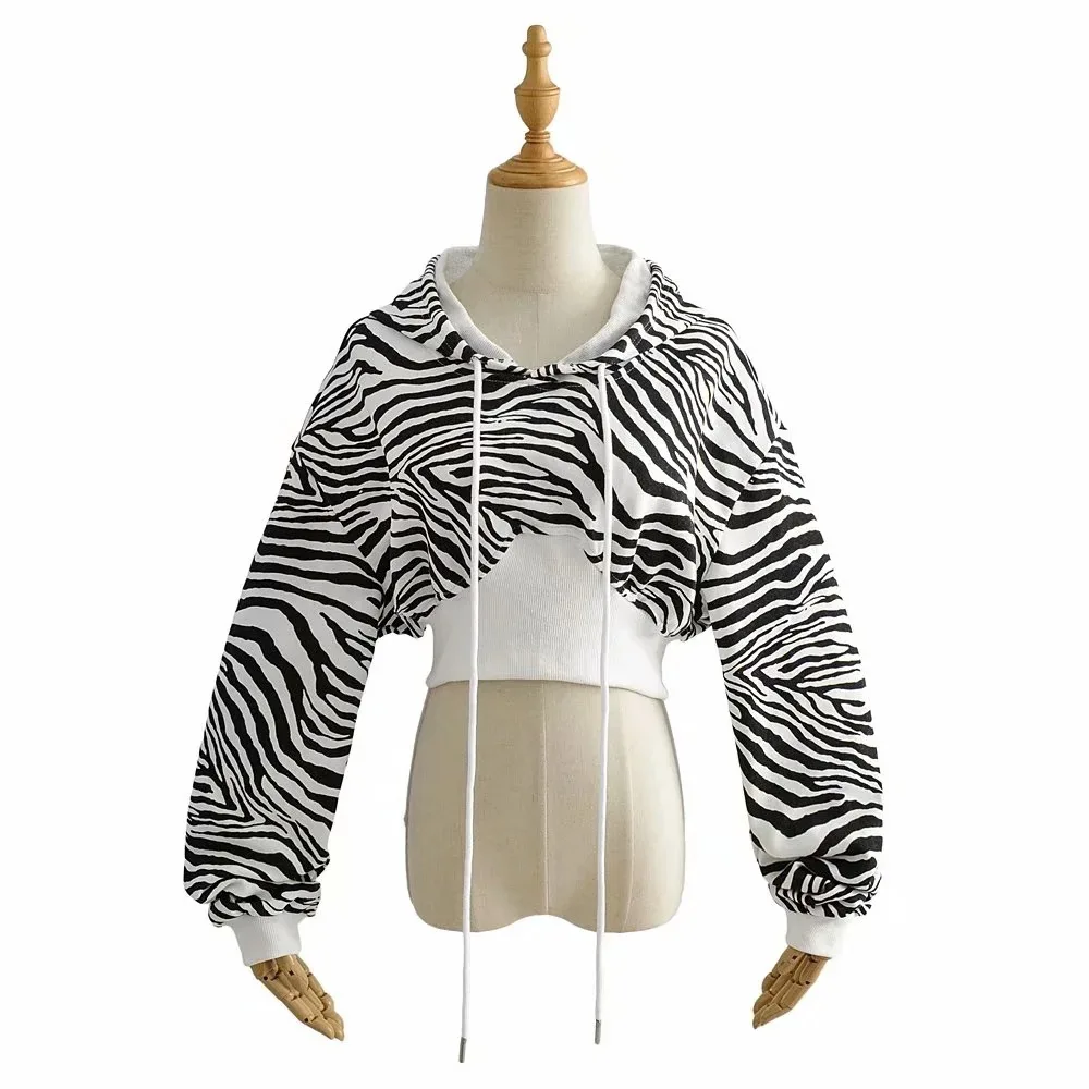 

crop top hoodies short sweatshirts women