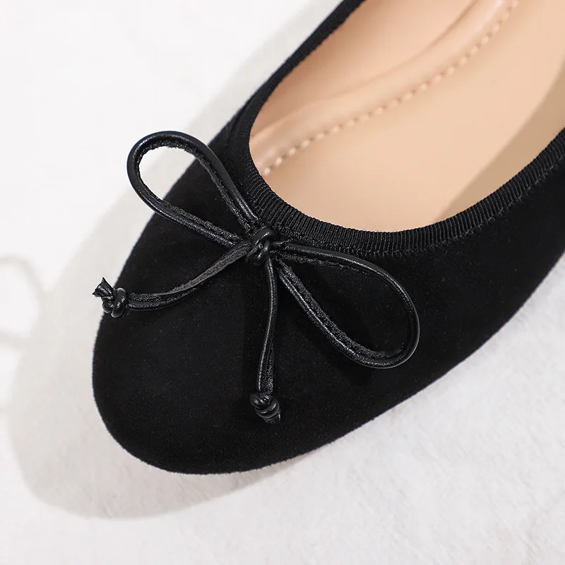 Новые женские балетки на плоской подошве Женские мягкие повседневные однотонные