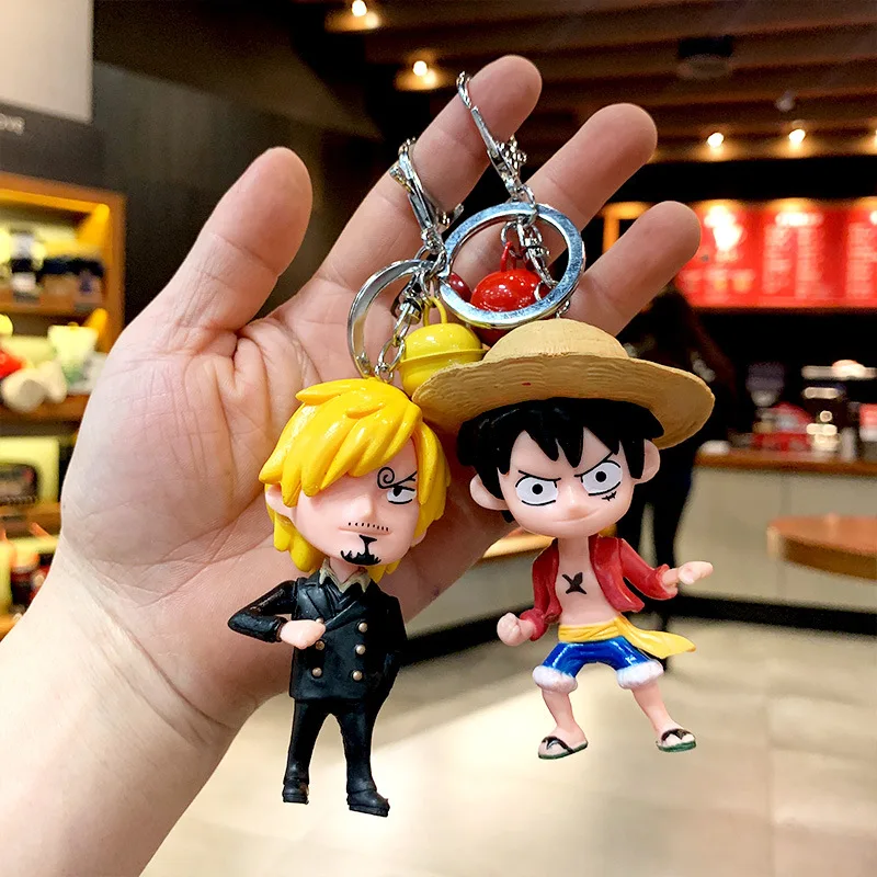 

Фигурки героев аниме Luffy Sanji Roronoa Zoro, фигурки героев, периферийные игрушки, детские Мультяшные модели, украшения, подарок