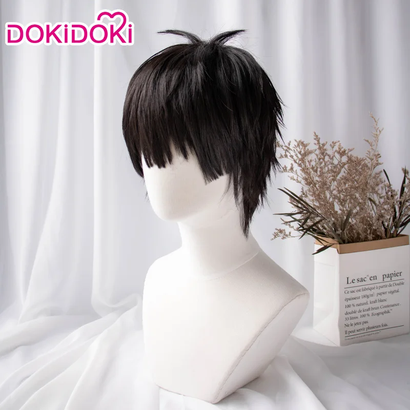 IN STOCK Hanako Kun Wig Anime Jibaku Shounen Cosplay Wigs Dokidoki Hair Men Short Halloween |