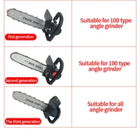 electric chainsaw bracket adjustable universal chain saw part angle grinder into chain saw woodworking power tool set