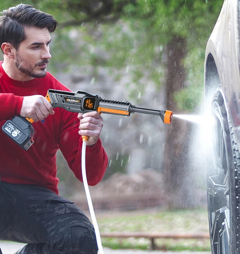 Профессиональный беспроводной автомобильный мойщик высокого давления 12-20 в