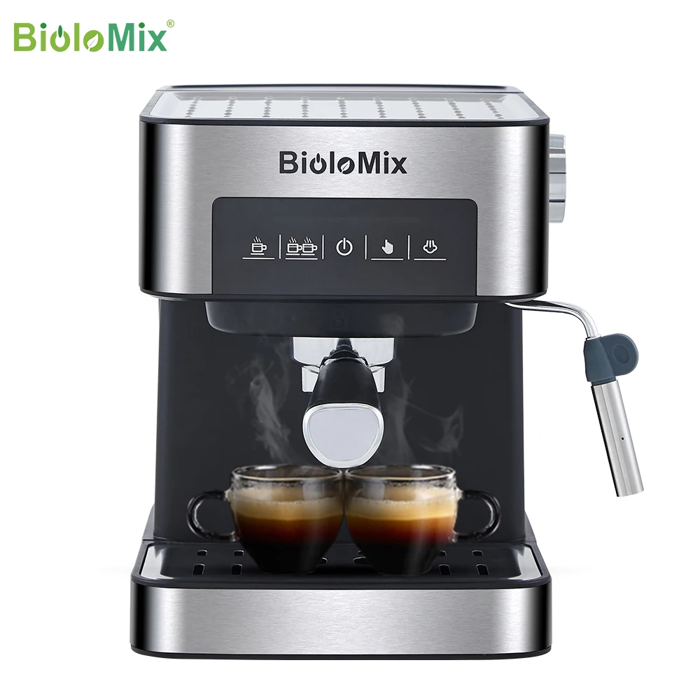 Кофеварка итальянского типа BioloMix 20 бар с функциями приготовление эспрессо