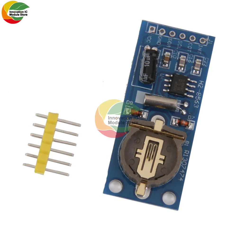 PCF8563 PCF8563T 8563 часы в режиме реального времени, модуль платы RTC, интерфейс IIC I2C, лучше DS3231 AT24C32 3,3 В для Arduino Raspberry Pi