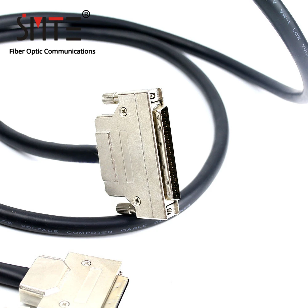 SCSI внешний кабель HPDB68 male к VHDCI68 Male small 68P connector to big 68 connector|Оптоволоконное