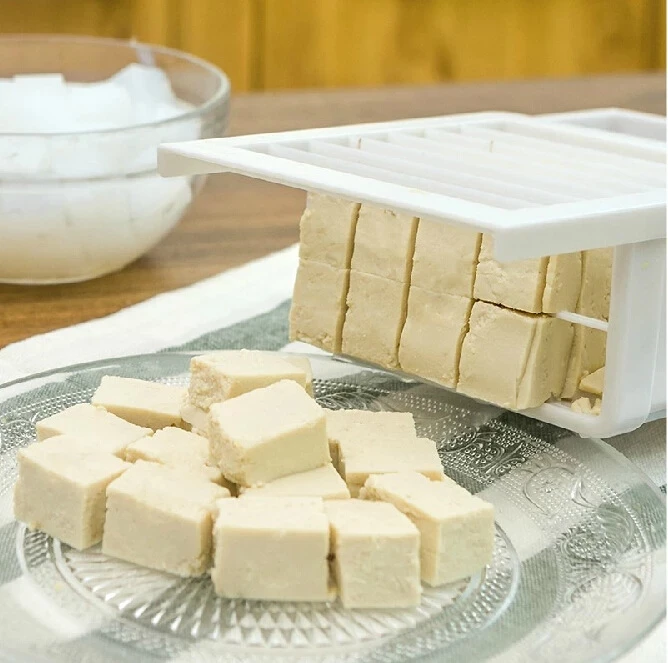

Handy Square Grids Shaped Tofu Cutter Stainless Steel Slicer Manual Press Shredder Cooking Vegetable Tools Kitchen Accessories