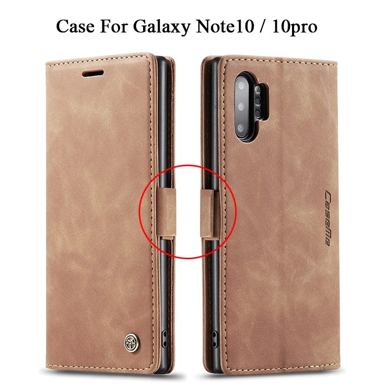 Кожаный чехол на магните для samsung Примечание 10+ S8 S9 S10 плюс S10E 5G S7 край A70 A50 A80 A90 A20E A30 A40 A10 M10 M20 чехол-портмоне