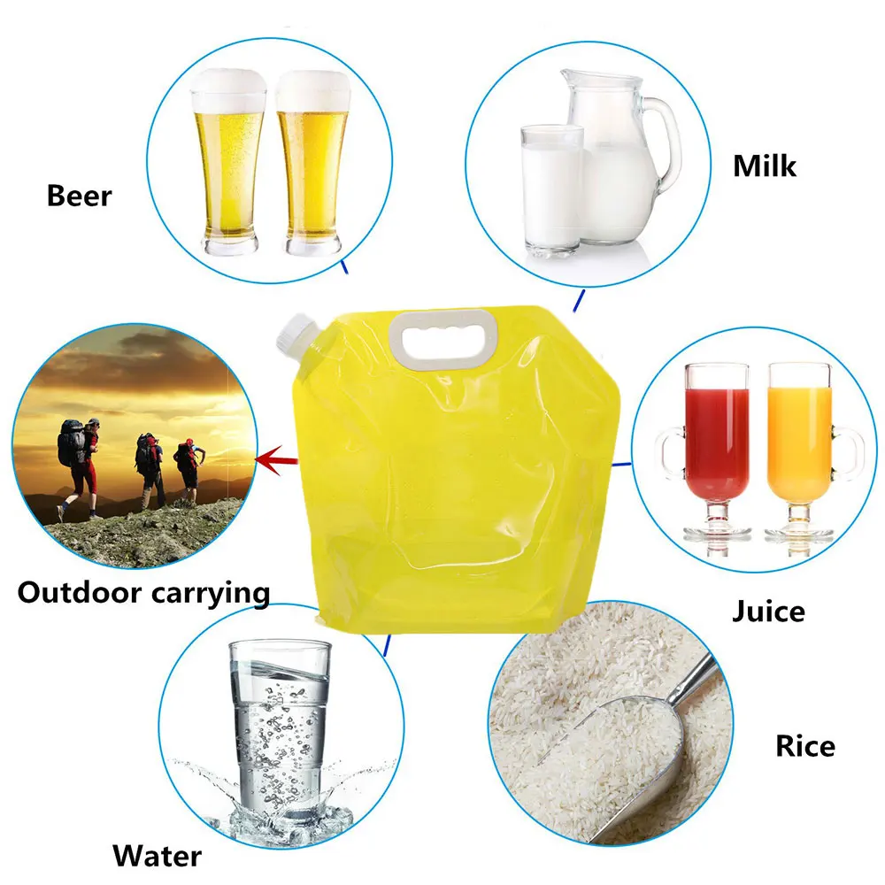 1 шт. складной контейнер для воды 5 л|Бутылки воды| |