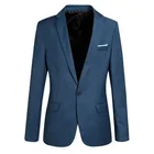 2021 модный мужской новейший дизайн пальто повседневный деловой костюм 1 шт. мужские костюмы блейзеры костюм в Корейском стиле приталенная куртка