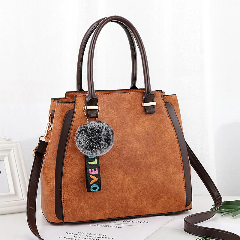 

MONNET CAUTHY Autumn New Female Totes Fashion Vintage Style Practical Zipper Handbag Solid Color Yellow Khaki Black Grey Bags