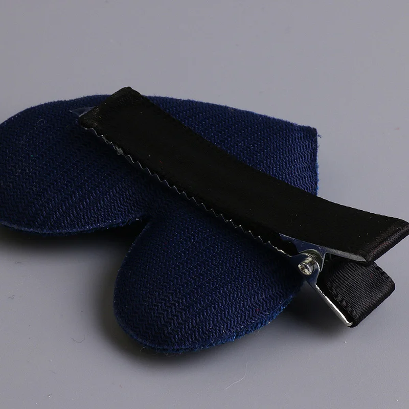 1 шт. бархатные заколки для волос с сердечками маленьких девочек милые корейские