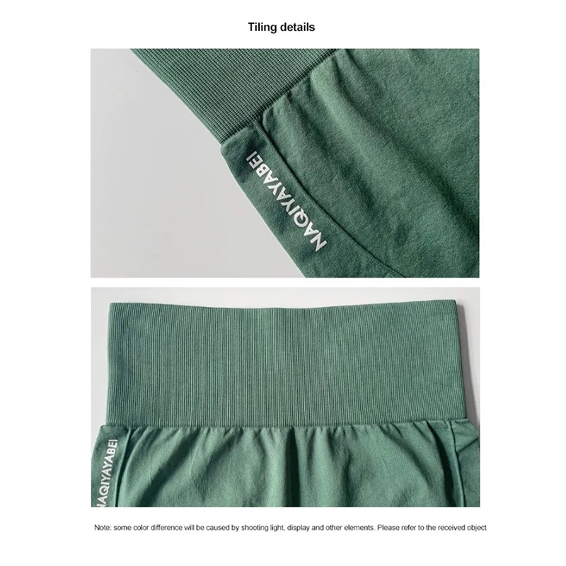 

Summer High Waist Seamless Fitness Yoga Shorts Seamless Sport Women Running Shorts Gym Workout Activewear Leggings Shorts