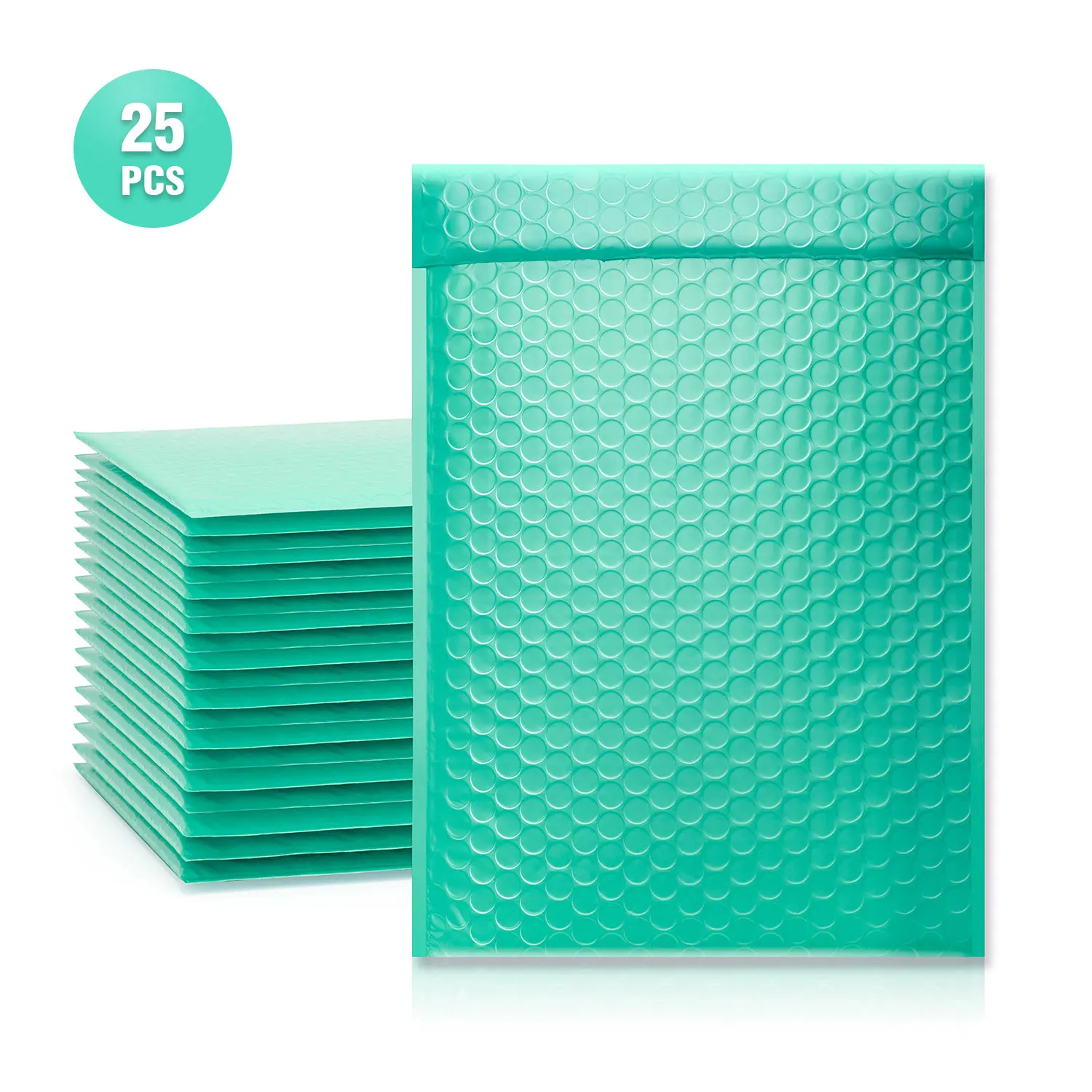TONESPAC 287*380 мм 25 шт воздушно-пузырьковая плёнка Мягкий Конверт для отправки упаковка самозапечатывающийся водонепроницаемый мешок Teal