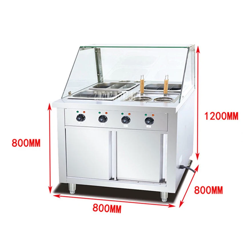 

EH-800 Kanto Cooking Machine Pedestrian Commercial Mall Pasta Cooker Spicy Hot Pot Stove Cart Noodle Snack Cooking Machine