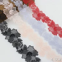 promotion water soluble embroidery lace for crafts trim applique shoulder strap skirt belt collar and sleeve sewing decoration