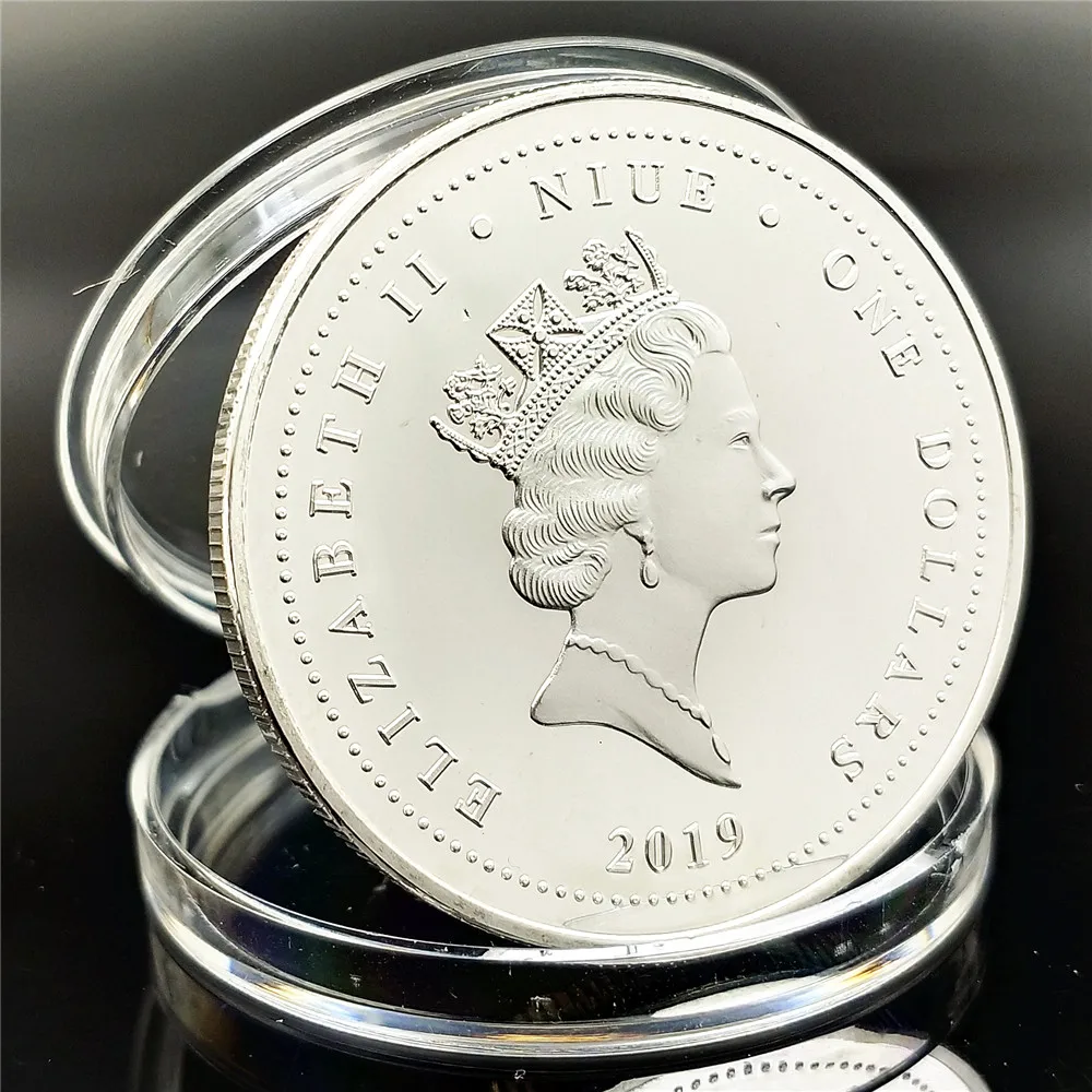 2019 Любовь Пара Птицы счастье елизания памятные монеты подарки коллекция