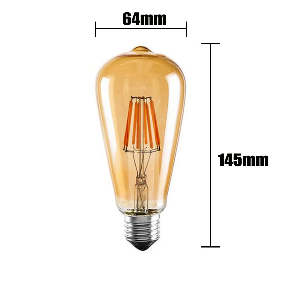 

Led Bulb Retro Bulbs Antique Bulb Lamp 4w 2300k E27 3 Pack Vintage Antique Retro Edison Bombillas Ampoule Replace Incandescent