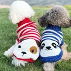 Зимняя одежда для собак, теплый Рождественский свитер для щенков, для маленьких собак, одежда для домашних животных, теплая куртка для собак, вязаная, вязаное Джерси