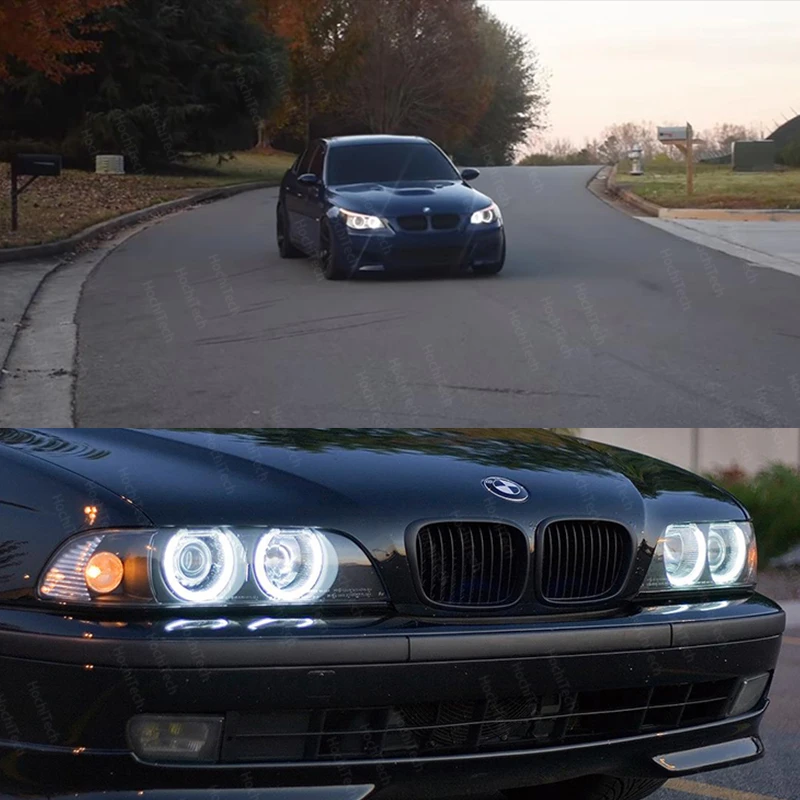 120W 6000K white H8 светодиодный Angel Eyes габаритные огни для BMW 2008-2012 3 серии E92 M3 | Автомобили