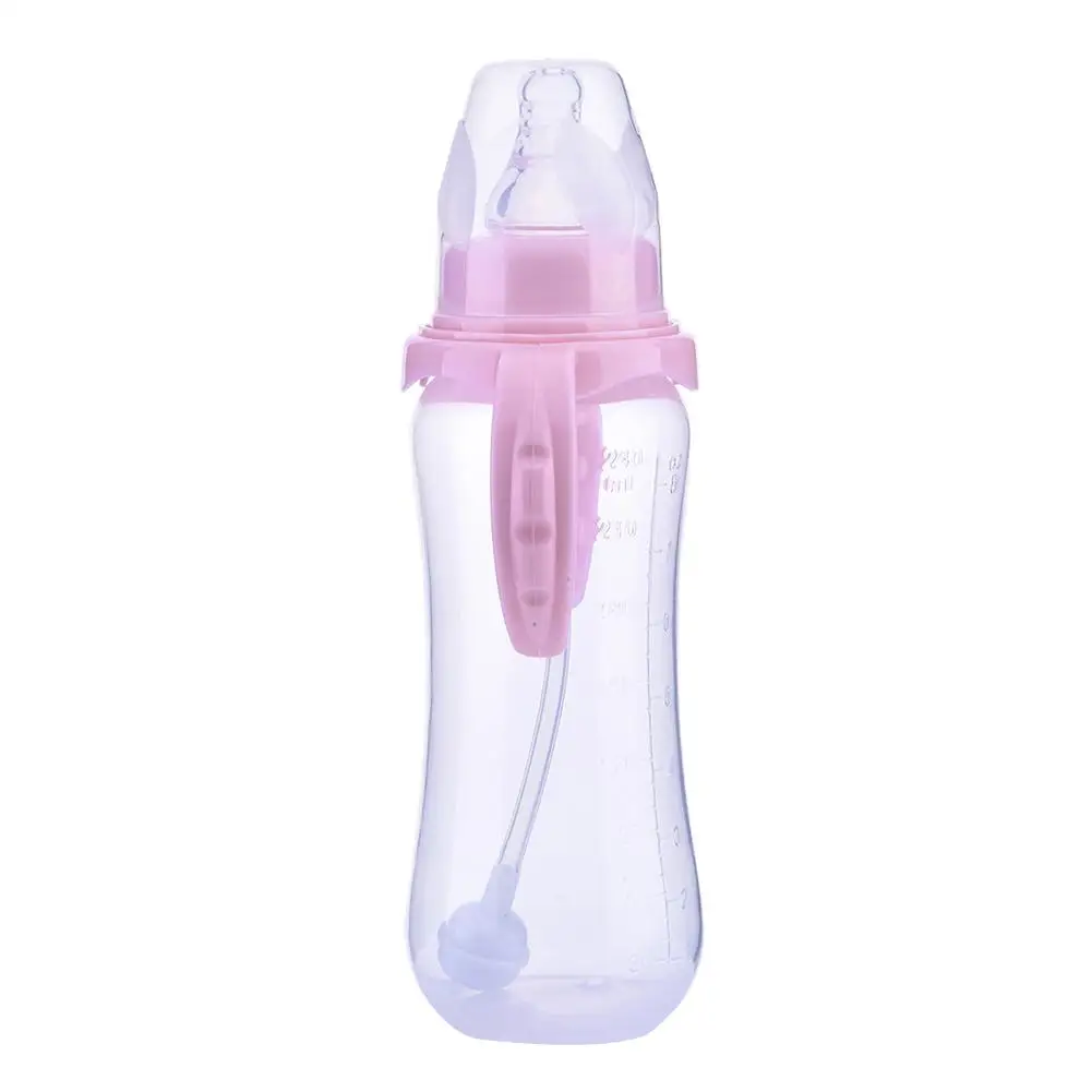 240 мл бутылки младенца Бутылки для воды новорожденных дети учатся кормления