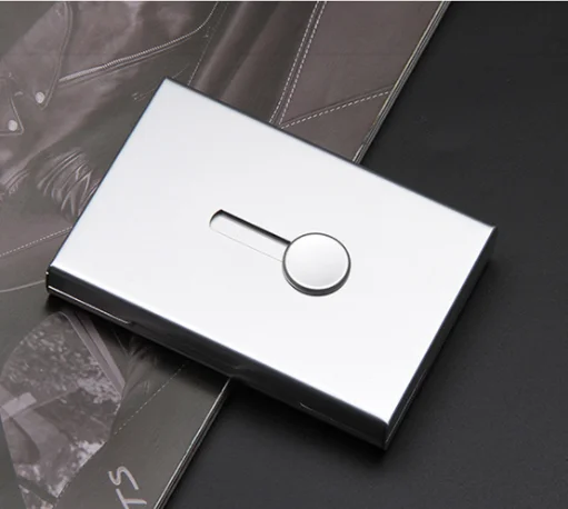 

Business card holder metal business card box thickened men's and women's business card box factory direct sales
