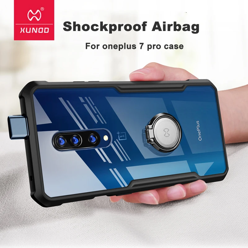 XUNDD подушка безопасности противоударный чехол для OnePlus 7 Pro Чехол прозрачный PC TPU бампер задняя крышка для OnePlus 7T Pro Чехол Coque