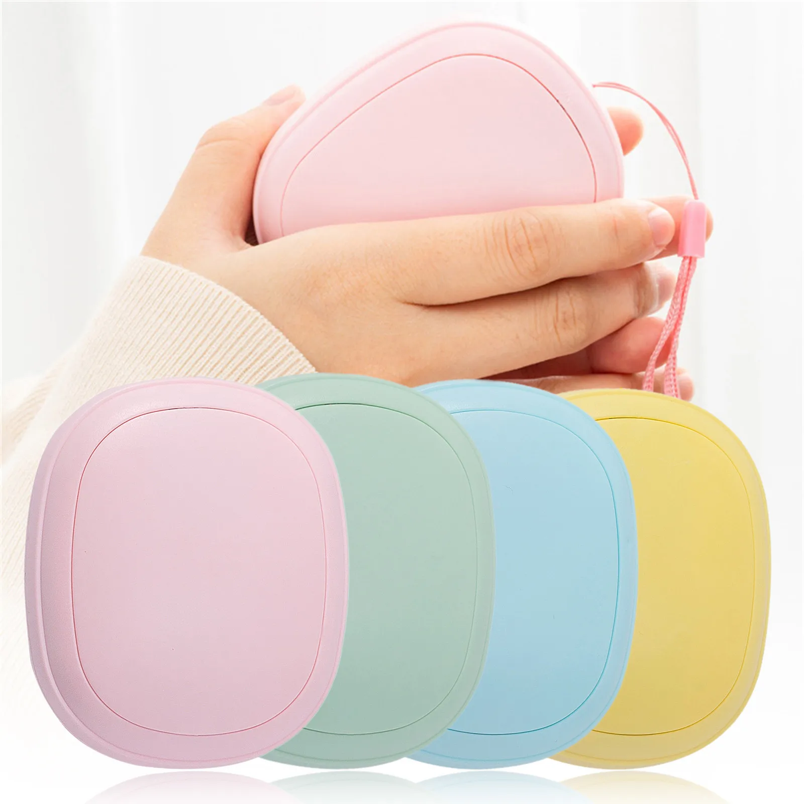 

USB Charging Hand Warming Treasure Portable Winter Mini Hand Warming Artifact Multi gear temperature Warm Hand Treasure 2021 Hot