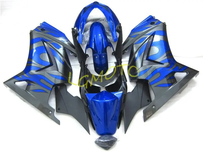 

Настраиваемый кузов KAWASAKI ZX250R EX250 2008 2009 2010 2011 2012 EX 250 ZX 250R Комплект кузова EX250R 08-12 Обтекатели синий