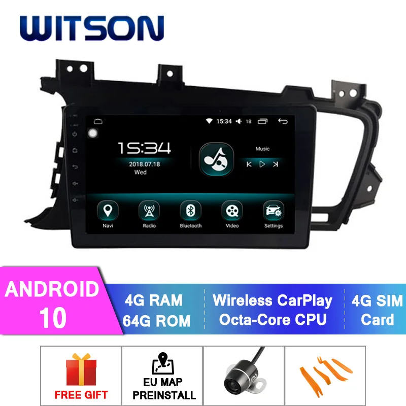 Автомобильная DVD-система WITSON на Android 11 для KIA K5/OPTIMA 2011-2014 автомобильный
