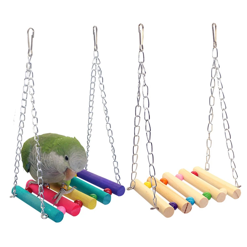 

XIAOMI Birds Toy Pet Bird Parrot Parakeet Budgie Cockatiel Cage Hut Nest Bird Toy Hammock Swing Toy Hanging Toy Brinquedo Pet