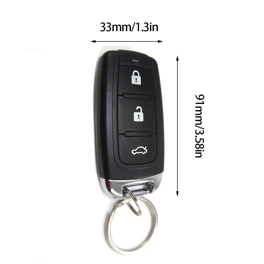 

12V New Universal Car Auto Remote Central Kit Door Lock Locking Vehicle Keyless Entry System hot selling