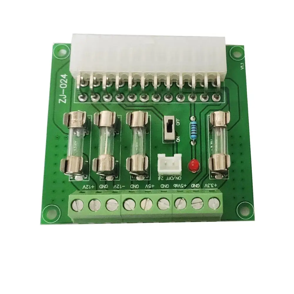 Настольная плата адаптера питания ATX компьютерная монтажный модуль выхода