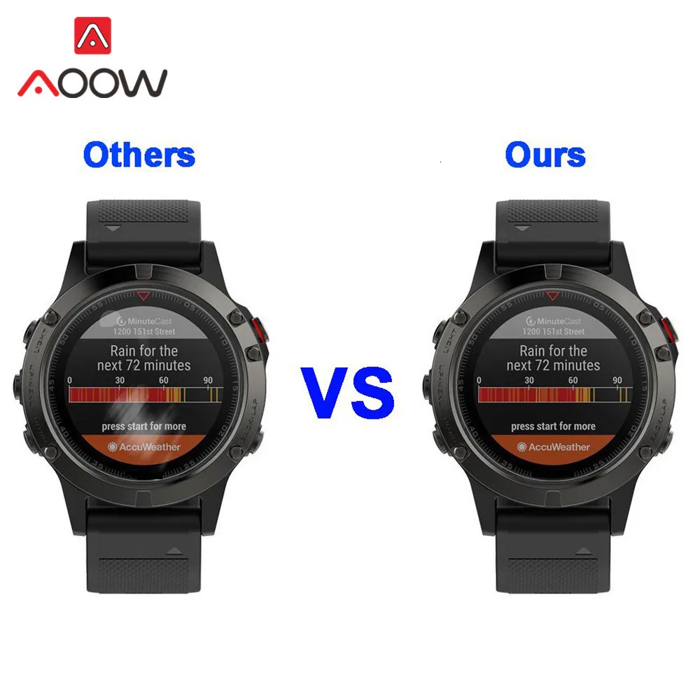 2 шт. закаленное стекло для Garmin Fenix 5/5S Защитная крышка для экрана взрывозащищенный ремешок для часов защитная пленка+ набор для очистки