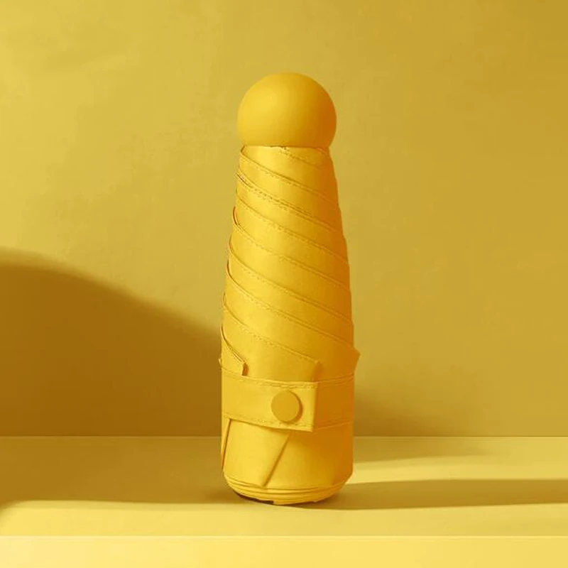 Мини-зонтик складной Женский маленький водонепроницаемый дорожный зонтик от