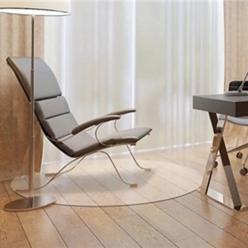 

Creative PVC Floor Mat Transparent Carpets Wood Floor Protection area rug computer chair mats plastic round carpet rug