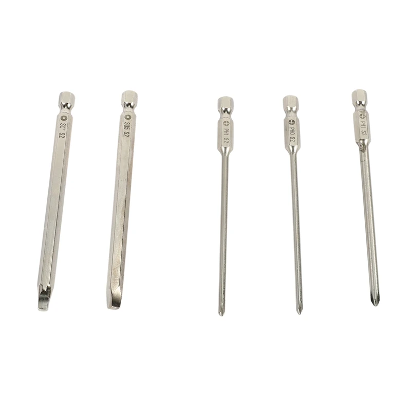 

30PC Extra Long Security Screwdriver Bits Set S2 Steel with Magnetic 100mm Length Storag Bag Packing